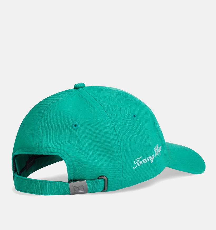 Tommy Hilfiger Script Soft 6 Panel Groene Pet voor dames (369311)