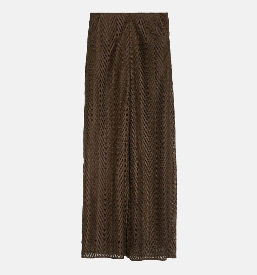 comma Donkerbruine Broek voor dames (373151)