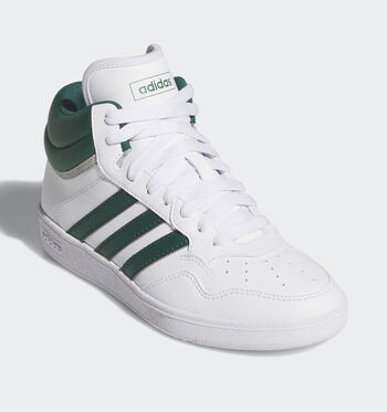 adidas Hoops Mid Sneakers Cloud White/ Collegiate Green/ Grey Two