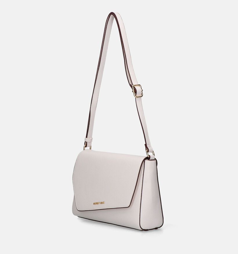 Laurent David Nos 003 Sac porté croisé en Blanc pour femmes (337065)