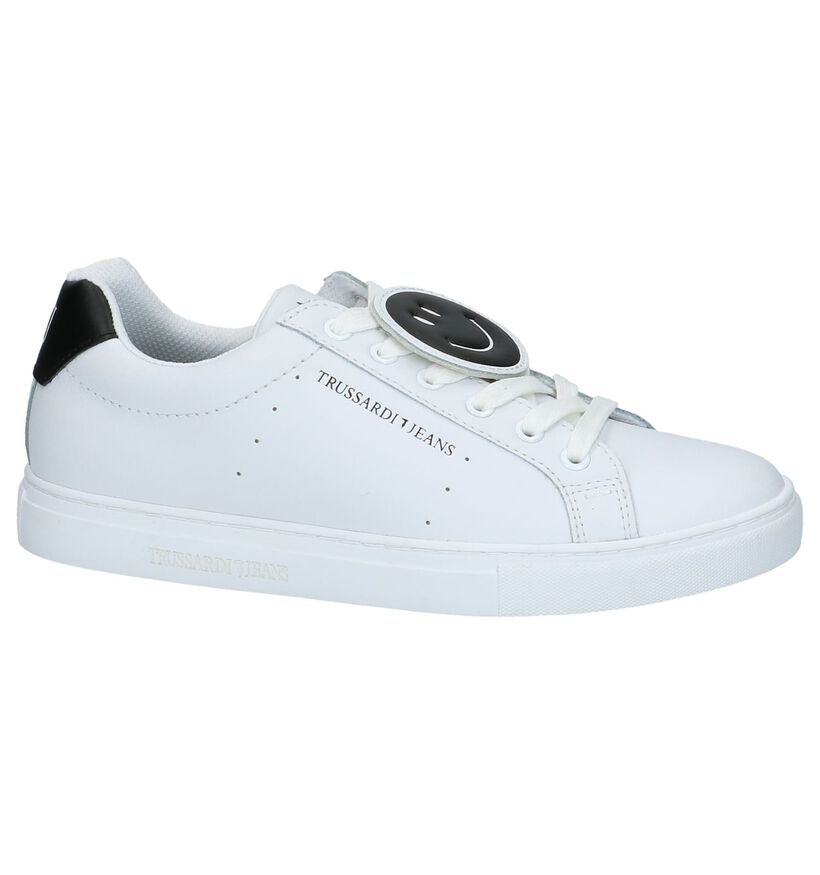 Trussardi Jeans Witte Sneakers, , pdp