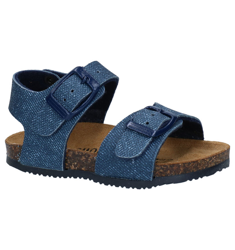 Biomodex Sandales en Bleu foncé en simili cuir (284499)