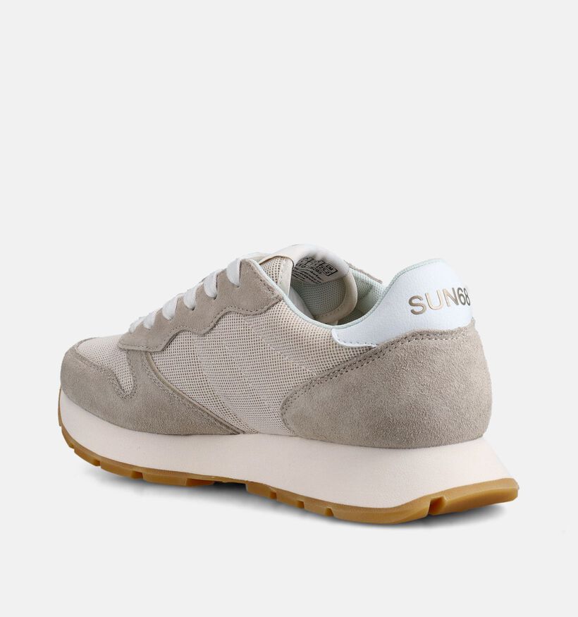 Sun68 Ally Glitter Baskets en Beige pour femmes (368724) - pour semelles orthop&eacute;diques