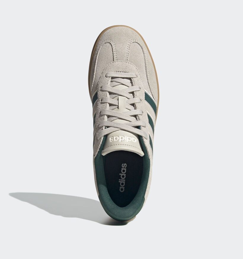 adidas Barreda Beige/Groene Sneakers voor dames (357162) - geschikt voor steunzolen