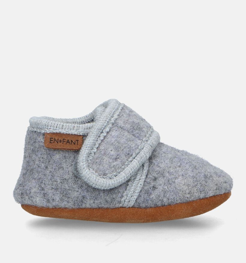 Enfant Pantoufles pour bébé en Gris clair pour filles, garçons (330353)