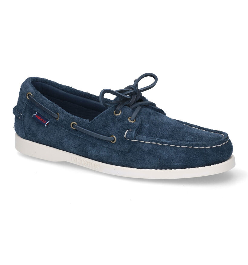 Sebago Dockside Portland Flesh Out Kaki Bootschoenen voor heren (336839)