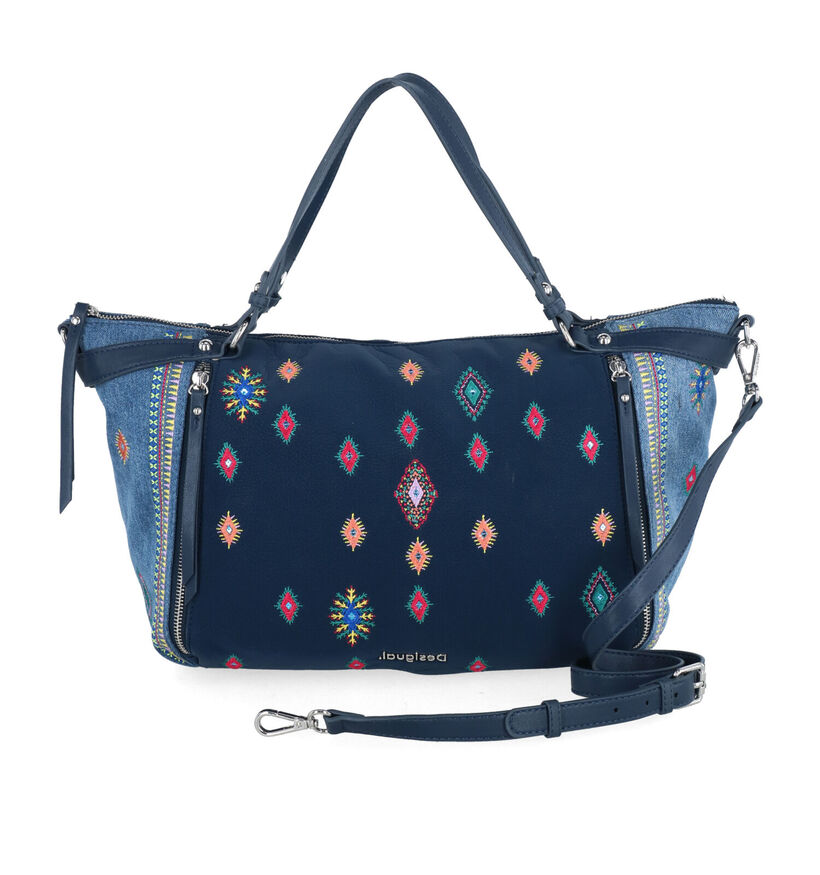 Desigual July Tribu Cabas en Bleu en simili cuir (299666)