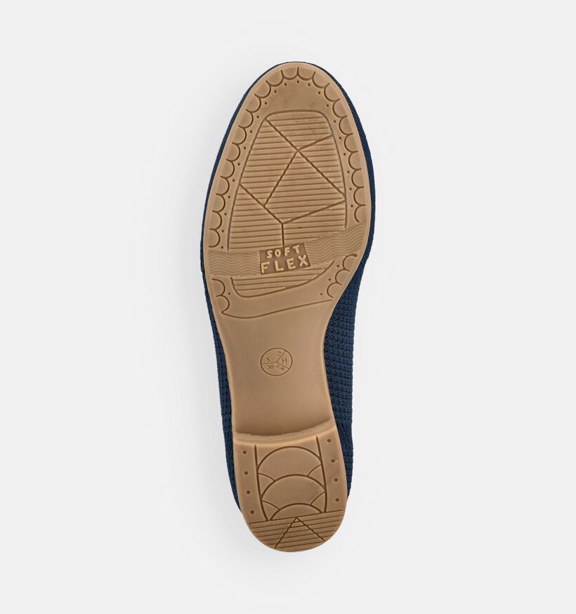 Jana Blauwe Loafers voor dames (368796)