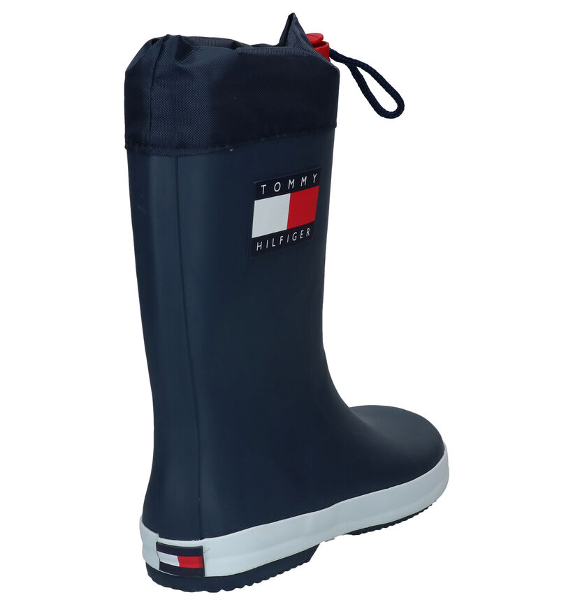 Tommy Hilfiger Blauwe Regenlaarzen in kunststof (295368)