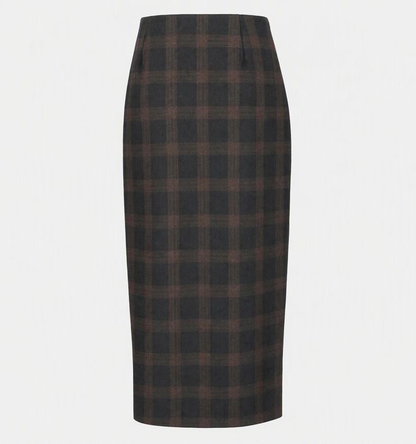 Vero Moda Malli Jupe mi-longue en Bleu fonc&eacute; pour femmes (379670)