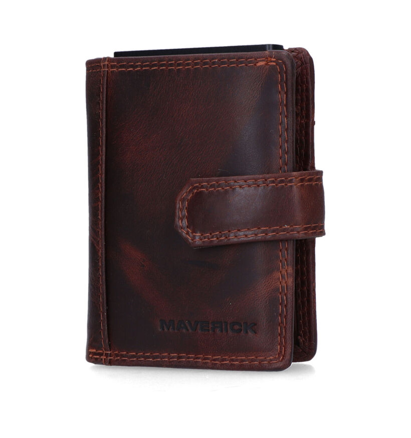 Maverick Porte-carte en Marron pour hommes (341256)