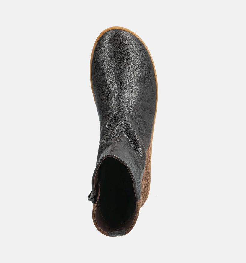 Think! Nature Bruine Boots met Rits voor dames (381358) - geschikt voor steunzolen