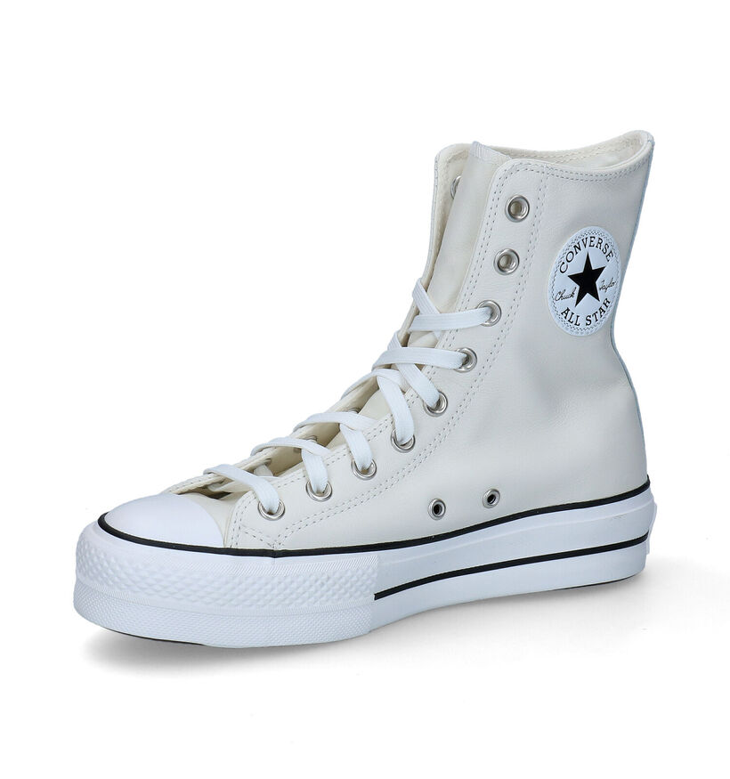 Converse CT All Star Lift X Baskets en Écru pour femmes (293704)
