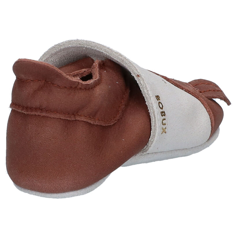 Bobux Foxy Chaussons pour bébé en Marron pour garçons (315037)