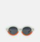 Komono Lou Sunny Triplets Lunettes de soleil en Vert/Orange pour filles, gar&ccedil;ons (371556)