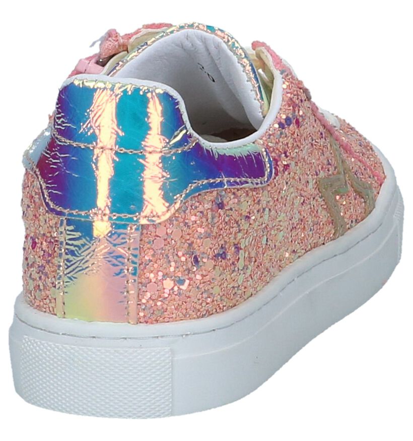 Roze Lage Schoenen met Glitter Little David Reizi in kunststof (247631)