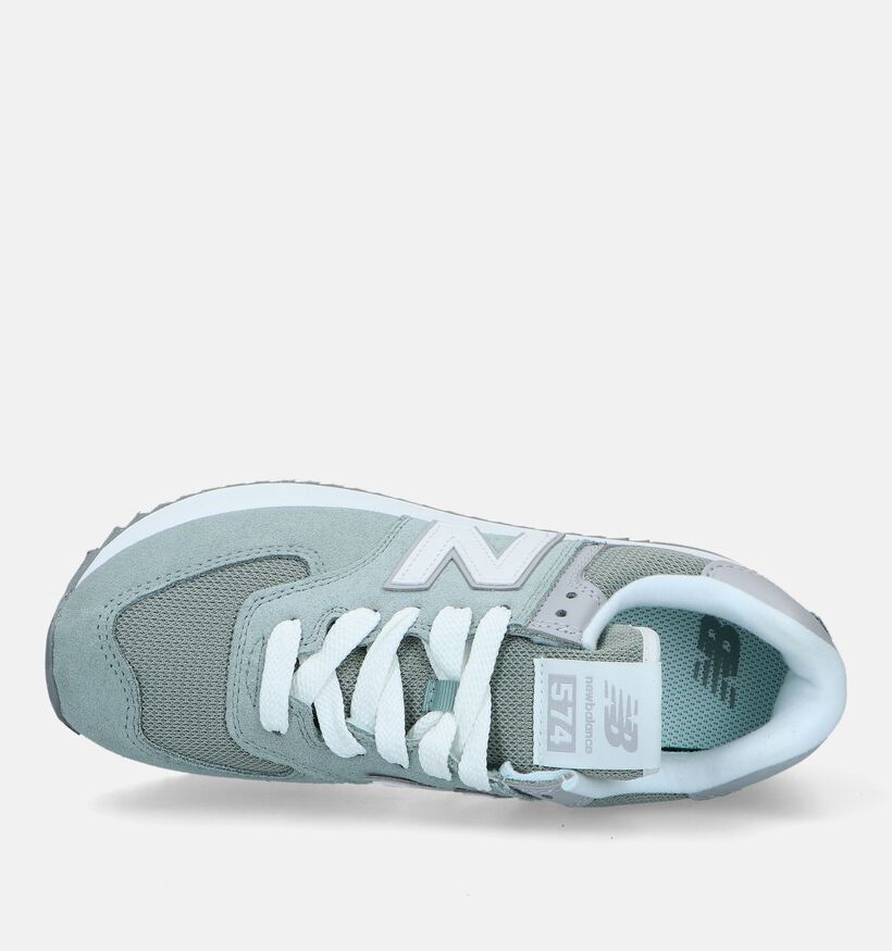 New Balance WL 574 Baskets en Violet pour femmes (327408) - pour semelles orthop&eacute;diques