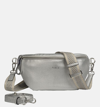 Crossbodytas zilver