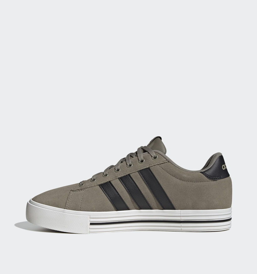 adidas Daily 4.0 Baskets Basses en Gris pour hommes (359506) - pour semelles orthopédiques