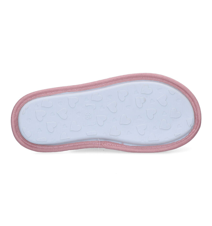 Torfs Home Pantoufles ouvertes en Rose pour femmes (310263)