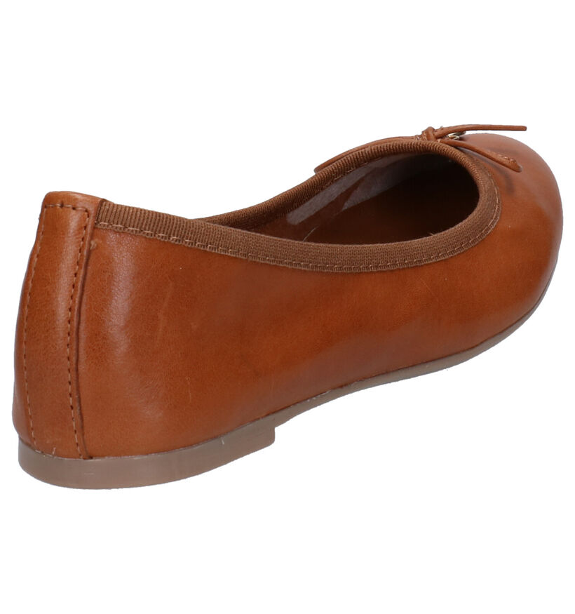 Scapa Tenerife Ballerines en Cognac en cuir (271142)