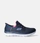 Skechers Summits Slip-ins en Bleu pour femmes (353634) - pour semelles orthopédiques
