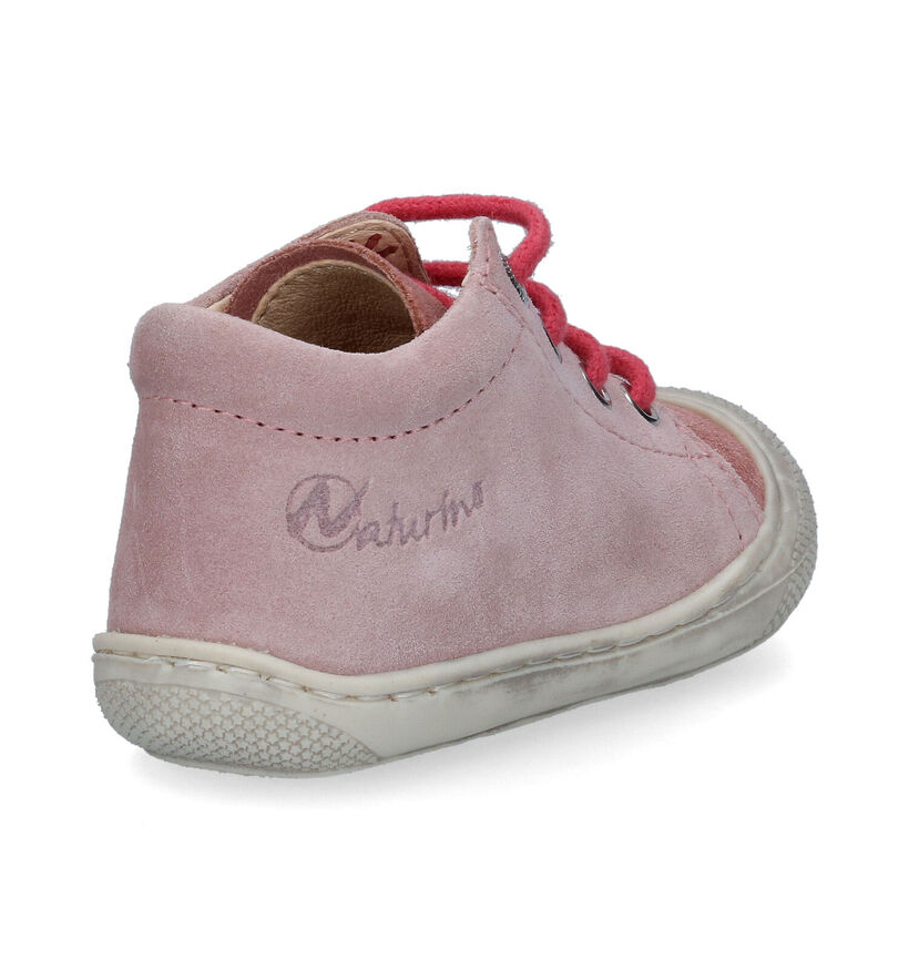 Naturino Cocoon Bruine Babyschoenen voor meisjes (331556) - geschikt voor steunzolen