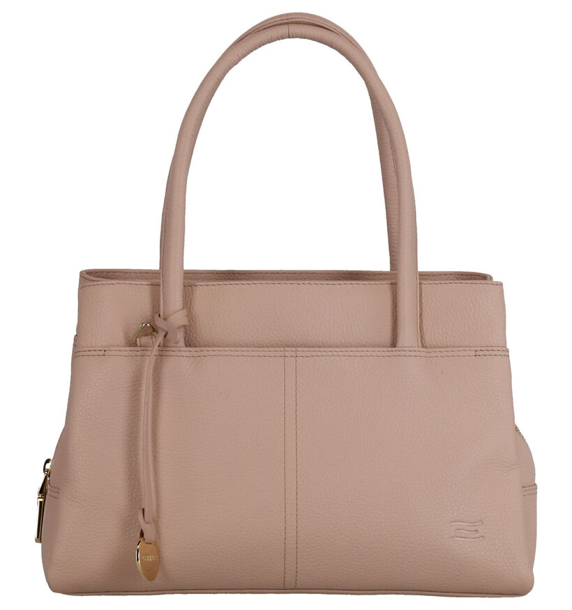 Crinkles Lila Handtas in leer (295303)