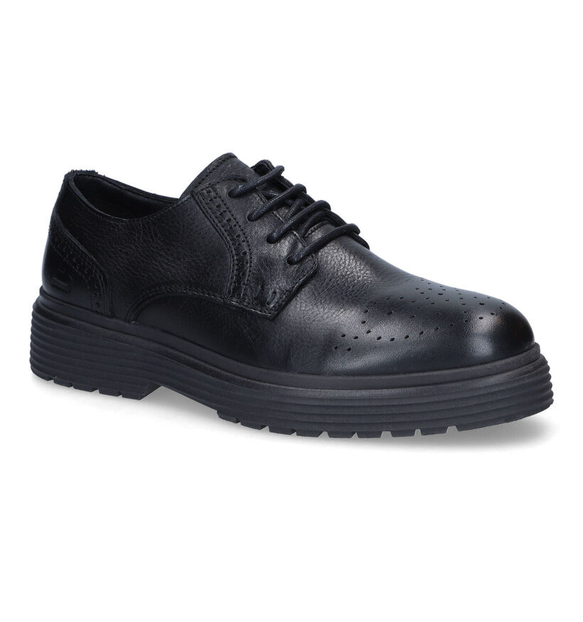 Bullboxer Chaussures classiques en Noir pour hommes (316453) - pour semelles orthopédiques