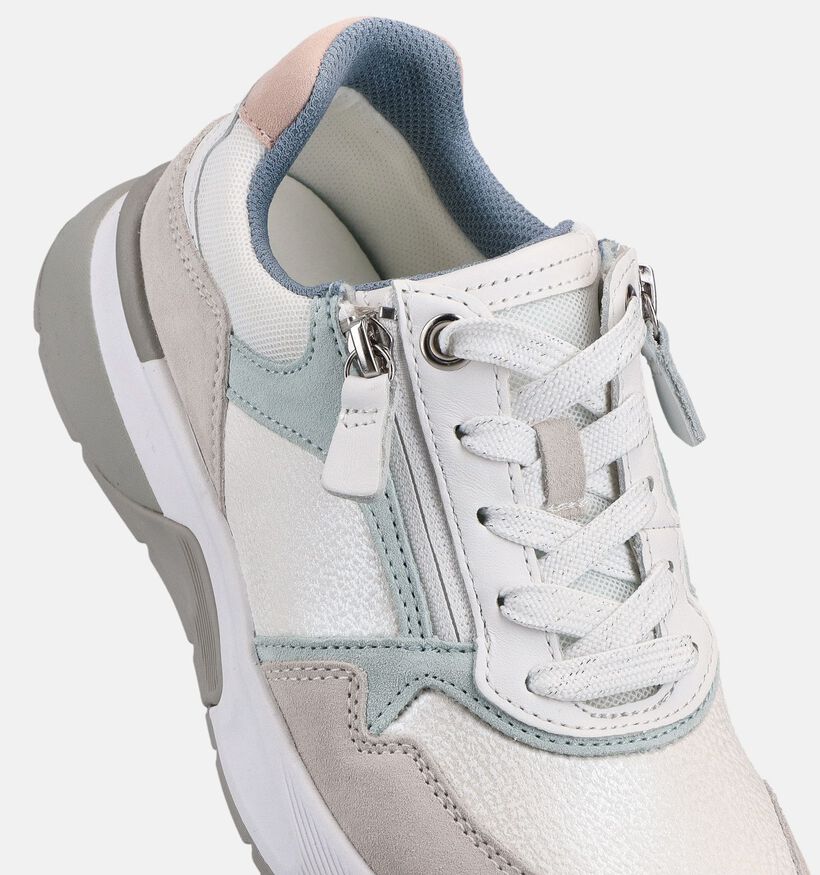 Gabor Rollingsoft Ecru Sneakers voor dames (368384) - geschikt voor steunzolen