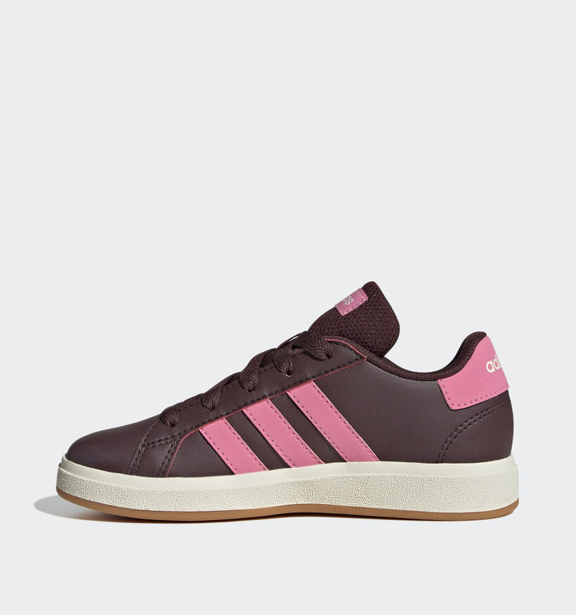 adidas Grand Court 2.0 Baskets en Bordeaux pour filles (361534)