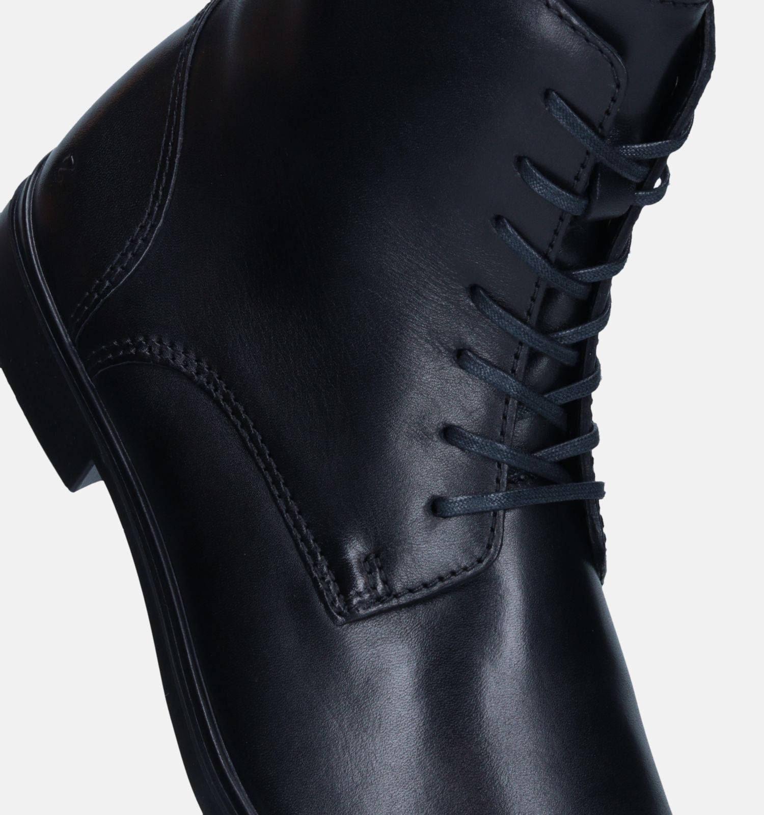 ECCO Dress Classic 15 Zwarte Veterlaarsjes Dames Enkellaarsjes Online op TORFS.BE
