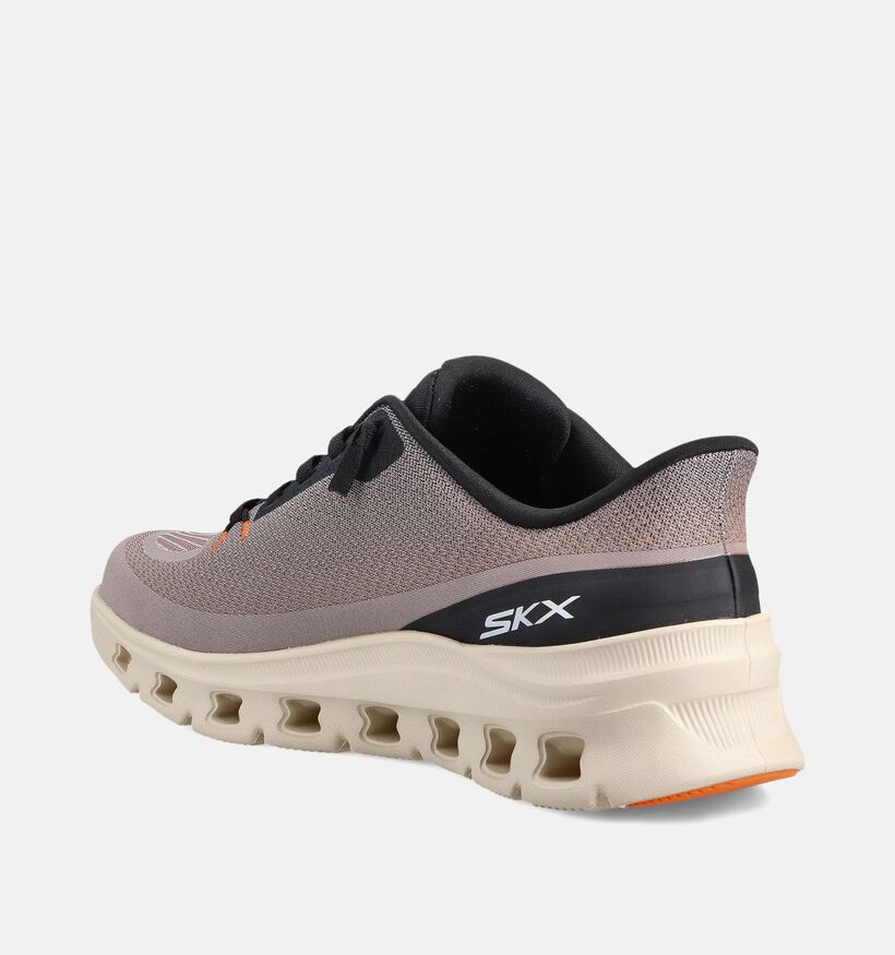 Skechers Arch Fit Glide-Step Pro Taupe Sneakers voor heren (366507)