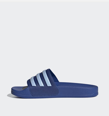 adidas Adilette Nu-pieds core black/ ftwr white/ core black/team royal blue/glow blue/team royal blue