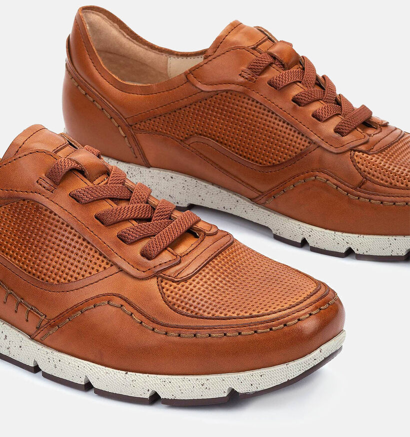 Pikolinos Fuencarral Cognac Veterschoenen voor heren (356154) - geschikt voor steunzolen