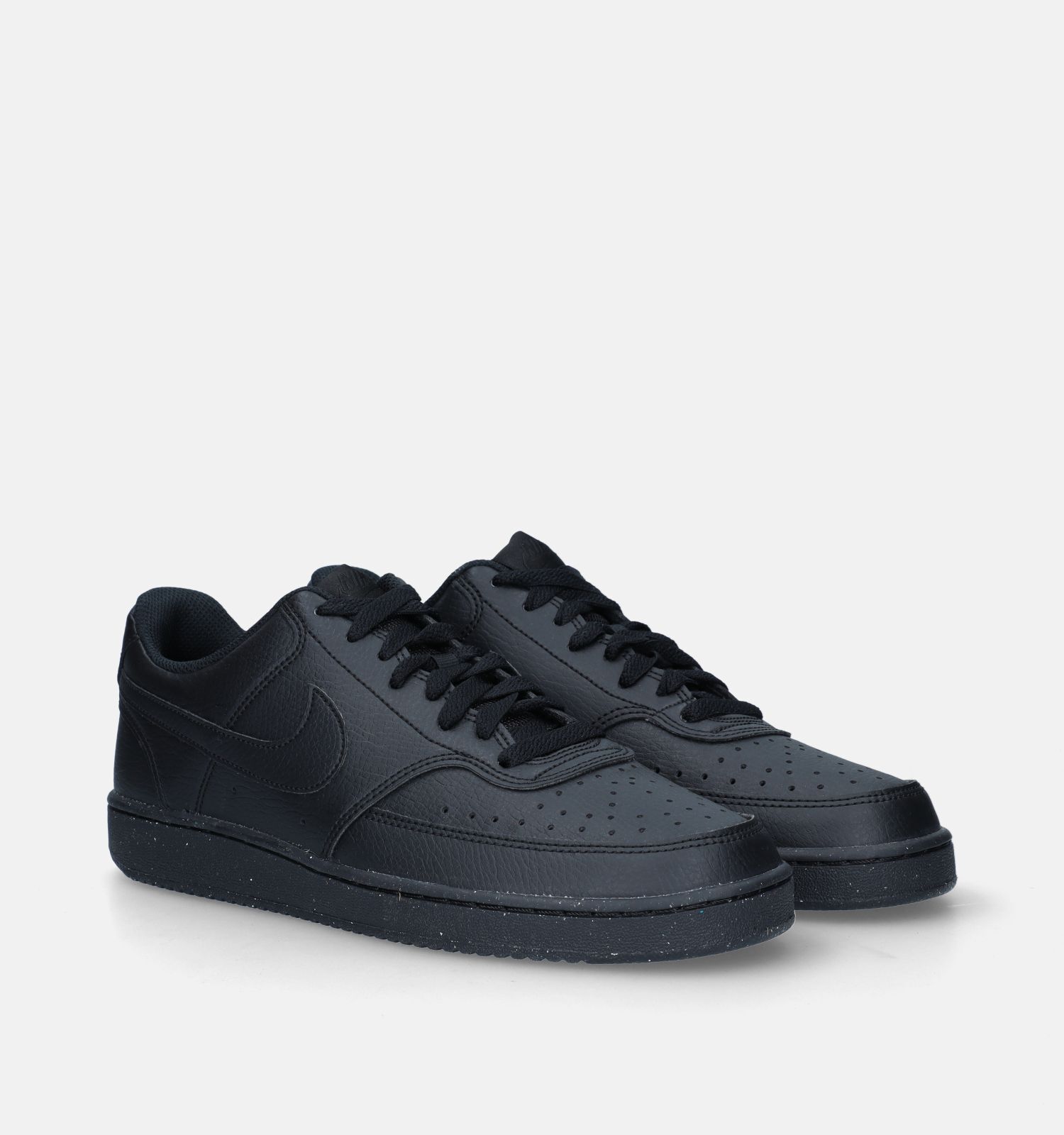 Nike Court Vision Low Next Nature Zwarte Sneakers Heren Sneakers