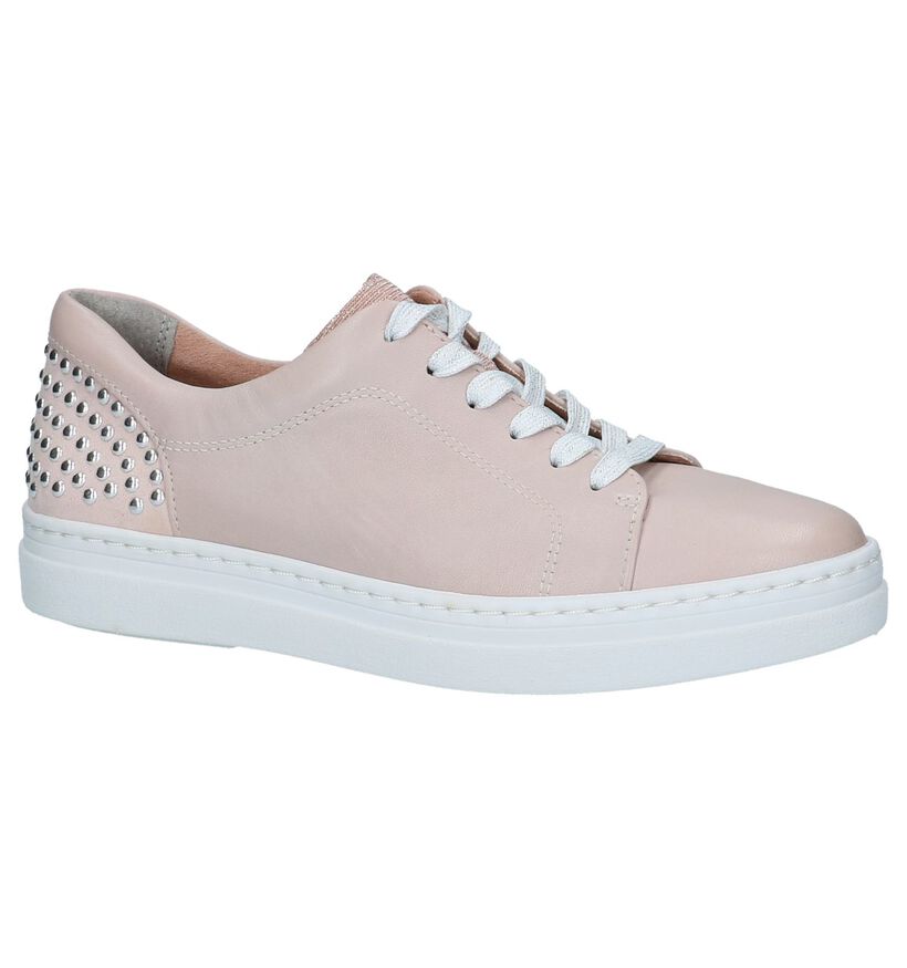 Tamaris Baskets basses en Rose clair en cuir (214189)