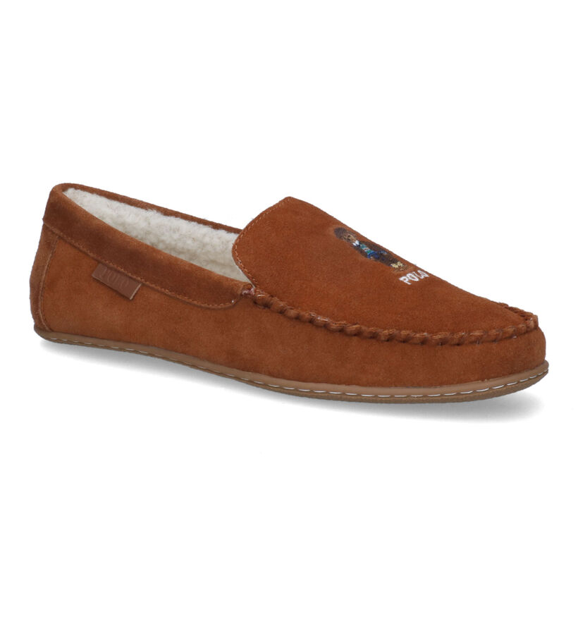 Polo Ralph Lauren Collins Bear Cognac Pantoffels voor heren (313547)