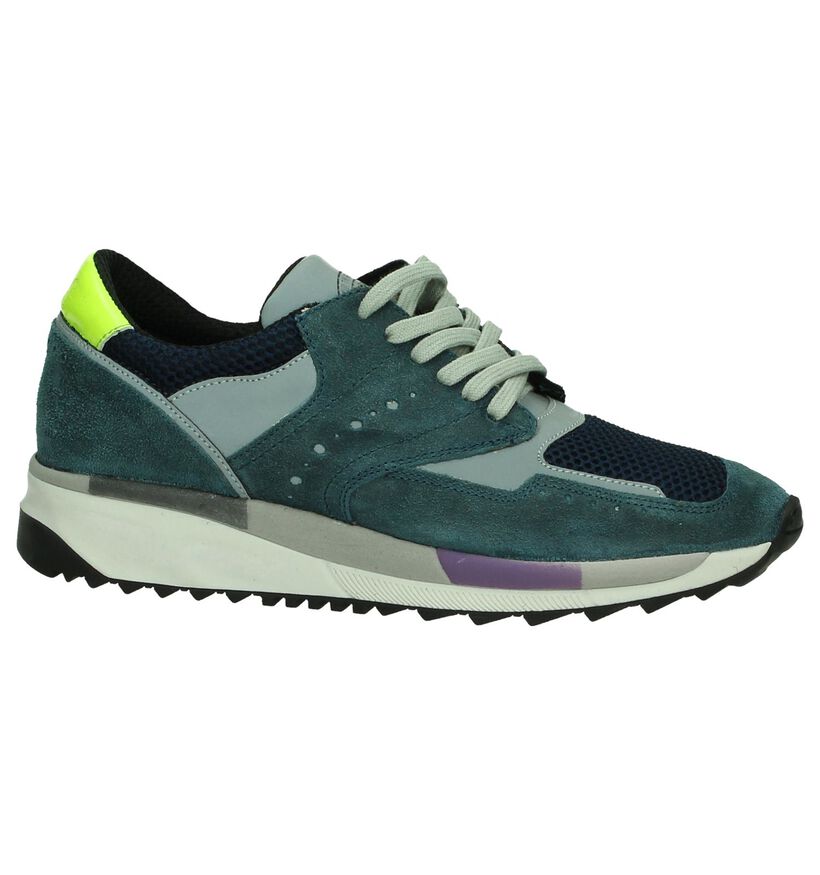 P448 Sneakers basses  (Bleu), , pdp