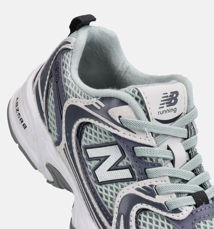 New Balance P530 Baskets basses en Gris pour gar&ccedil;ons (374097) - pour semelles orthop&eacute;diques