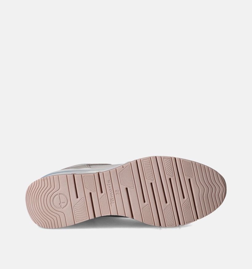 Tamaris Beige Sneakers voor dames (351608) - geschikt voor steunzolen