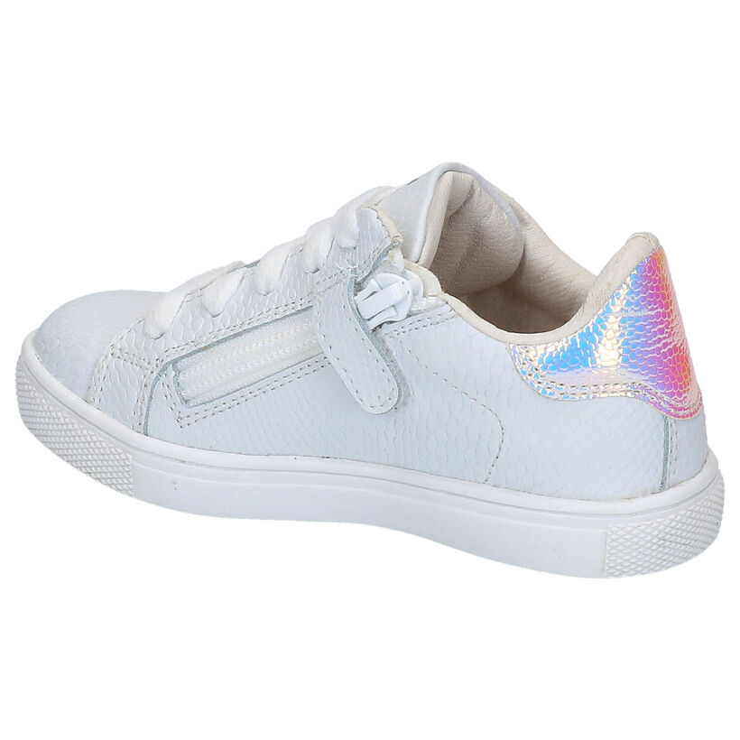 Witte Sneakers Milo & Mila in leer (271093)