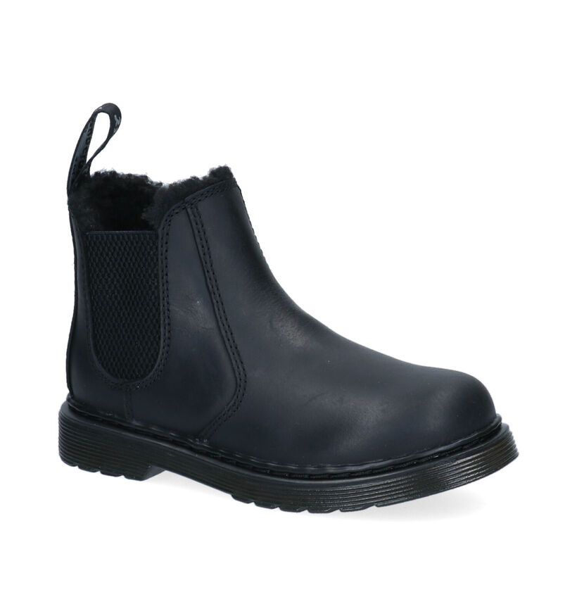 Dr. Martens Leonore Bottines en Noir en cuir (294437)