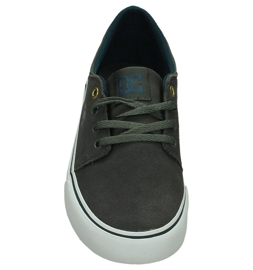 DC Shoes Trase Donkergrijs Skateschoen in nubuck (200440)