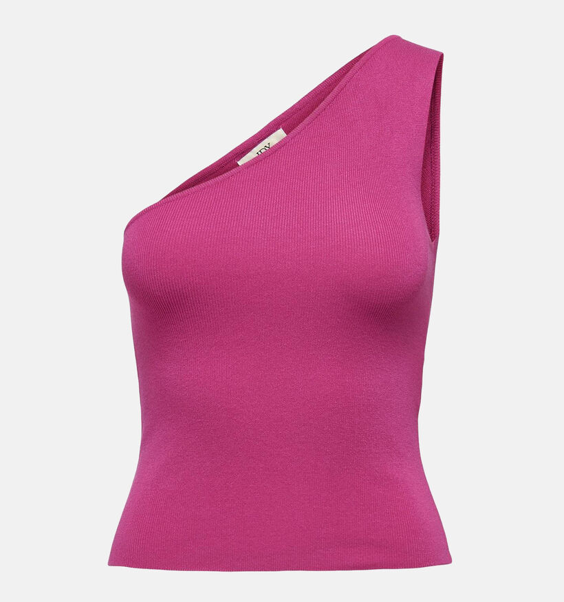 JDY Cirkeline Fuchsia One shouldertop voor dames (342179)