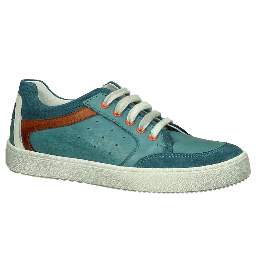 Romagnoli Turquoise Rits/Veterschoen, , pdp