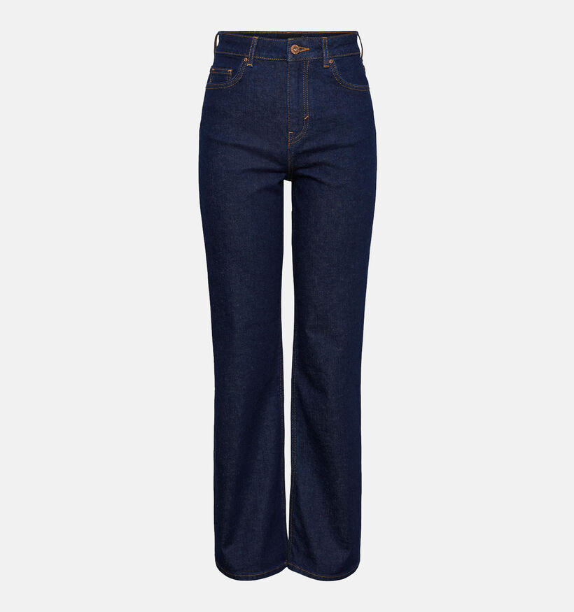Pieces Holly Jeans taille haute L32 en Bleu pour femmes (332871)