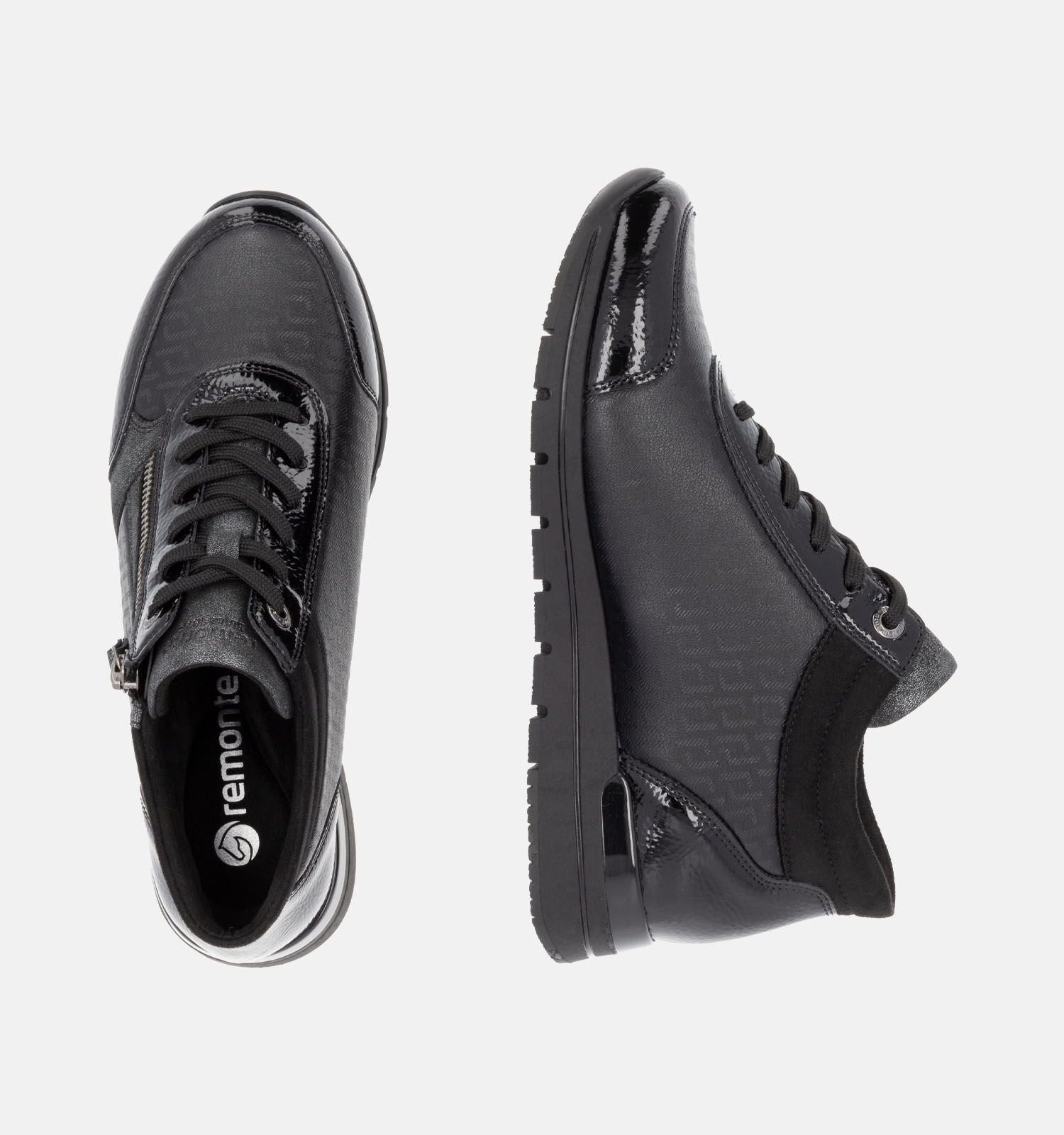 Remonte Zwarte Sneakers Dames Sneakers Online op TORFS.BE