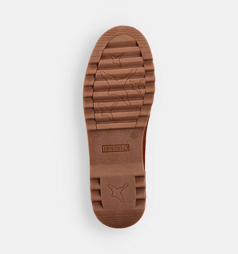 Pikolinos Vigo Chaussures &agrave; lacets en Cognac pour femmes (379214) - pour semelles orthop&eacute;diques