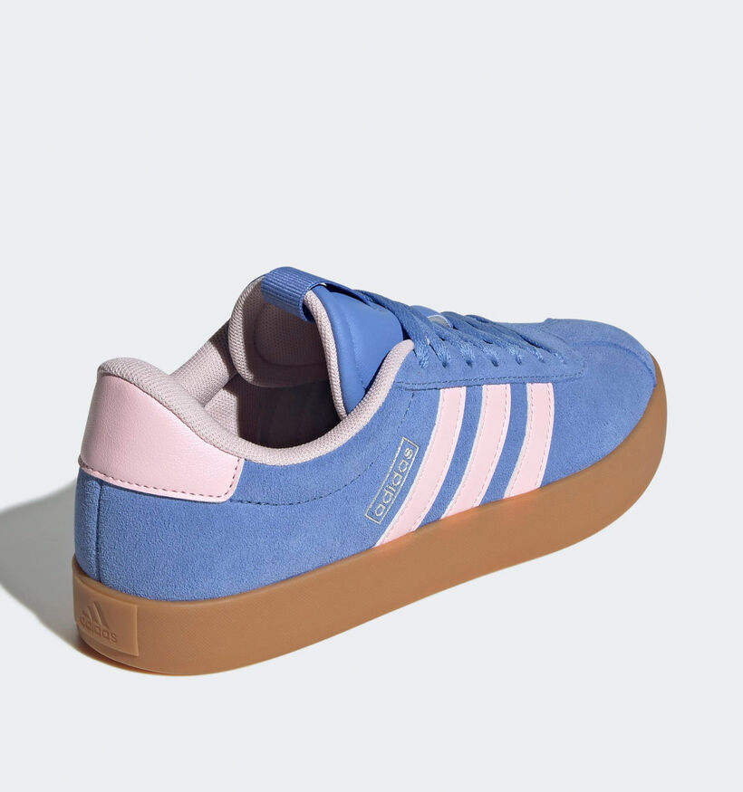 adidas VL Court 3.0 Blauwe Sneakers voor dames (359457) - geschikt voor steunzolen